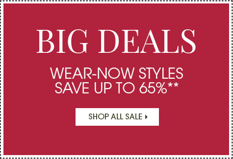 Save up to 70% on sale section